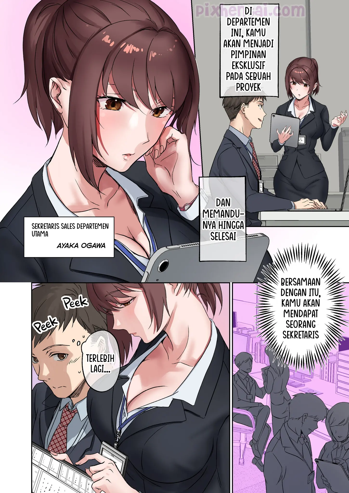 Komik hentai xxx manga sex bokep Fulfilling Secretarial Dirty Duties 3